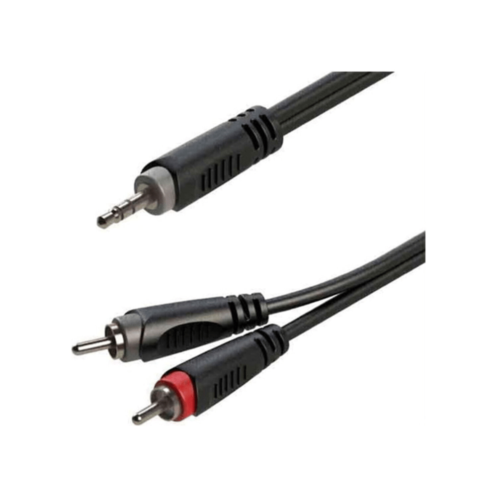 Roxtone RX-K12903 2xRca to 3.5mm Stereo Kablo 3 Metre