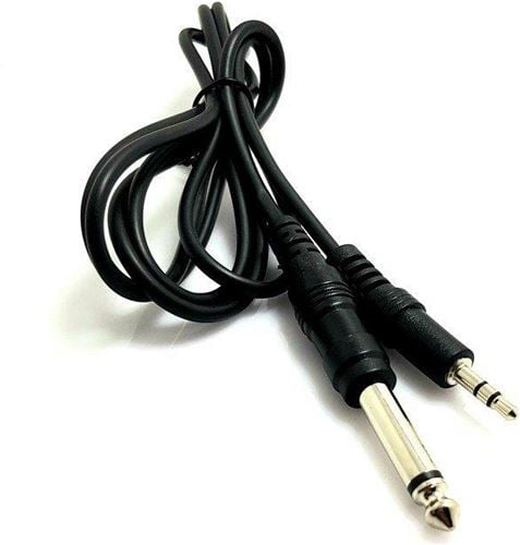 Roxtone RX-K13505 3.5mm Stereo to 6.3mm Gitar Mono Kablo 5 Metre