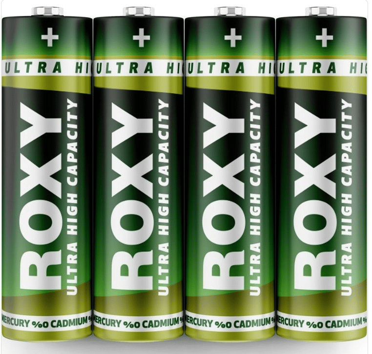 Roxy RG6 AA 1.5 Kalem Pil - 4 Lü Paket Halinde
