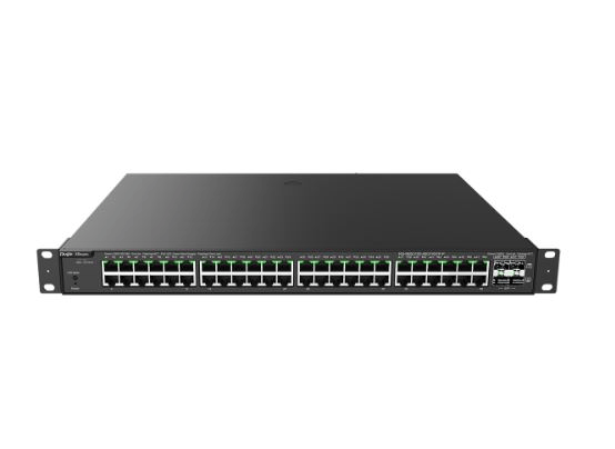 Ruijie Reyee RG-NBS3100-48GT4SFP-P 48 Port 10/100/1000 Yönetilebilir (L2) 4 SFP Rack mount 48 Adet Poe 370W Switch