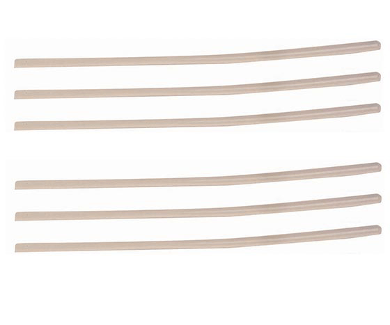 Şeffaf İnce Çubuk Silikon 8mm 30cm  - 24546 - 1631