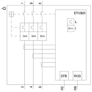 Siemens 3VA2225-5HL32-0AA0 Kompakt Şalter 250A. 55kA ETU320