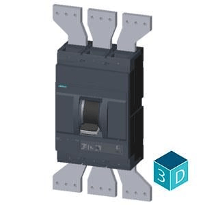 Siemens 3VA2612-5HL32-0AA0 Kompakt Şalter 1250A. 55kA ETU320