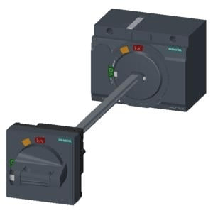 Siemens 3VA9267-0FK21 Döner Kurma Kolu Milli Gri