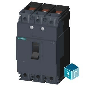 Siemens 3VM1063-3ED32-0AA0 Kompakt Şalter 63A. 25kA TM210 Ayarsız