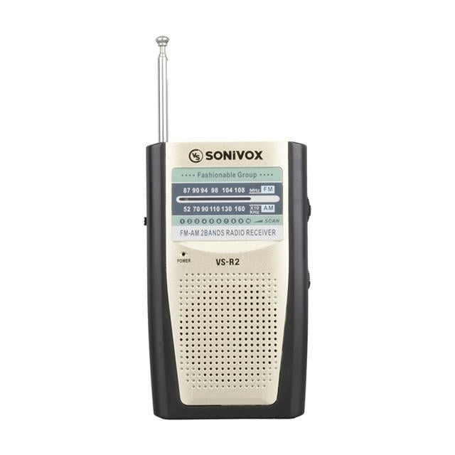 Sonivox VS-R2 Analog Radyo Krem Renk