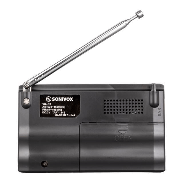 Sonivox VS-R3 Analog Radyo Gümüş Renk