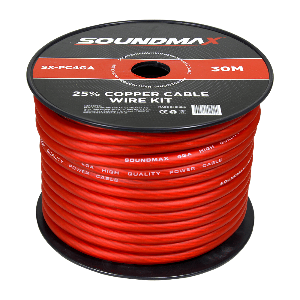 Soundmax SX-PC4GA Güç Kablosu - Metre