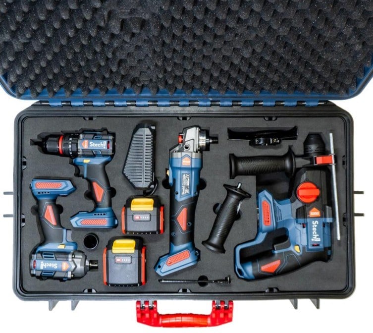 Stechend SXS403 Akülü 4 Lü Set (SX22-SX35-SX44-SX52)1X4AH+1X6AH