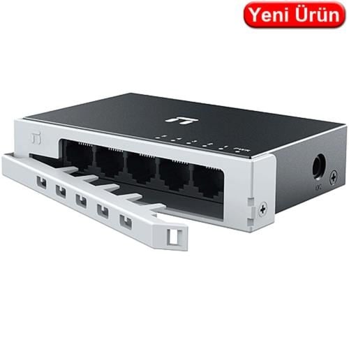 Stonet  ST105GD 5 Port 10/100/1000 Emniyet Kilitli Metal Kasa Ethernet Switch