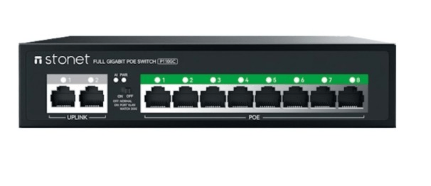 Stonet P110GC 8GE+2GE 8 Port GB Poe Switch