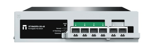 Stonet ST106GPDI-2G-65 6*10/100M 4 PoE Gigabit Ports+2 Uplink Ports Emniyet Kilitli Fast Ethernet Switch