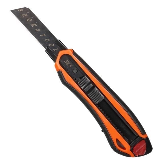 Sunup SN-27095 Plastik Gövde Profesyonel 18 Mm Metal Maket Bıçağı-Falçata