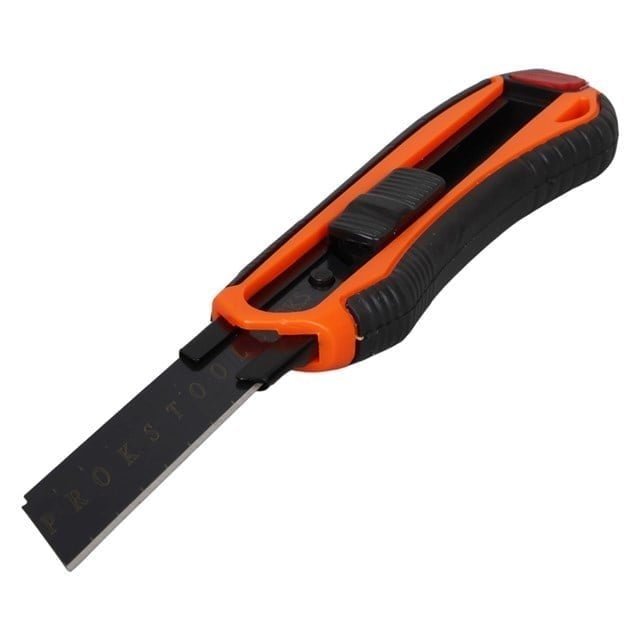 Sunup SN-27095 Plastik Gövde Profesyonel 18 Mm Metal Maket Bıçağı-Falçata