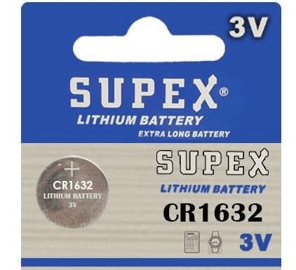 Supex CR-1632 3 Volt Para Pil