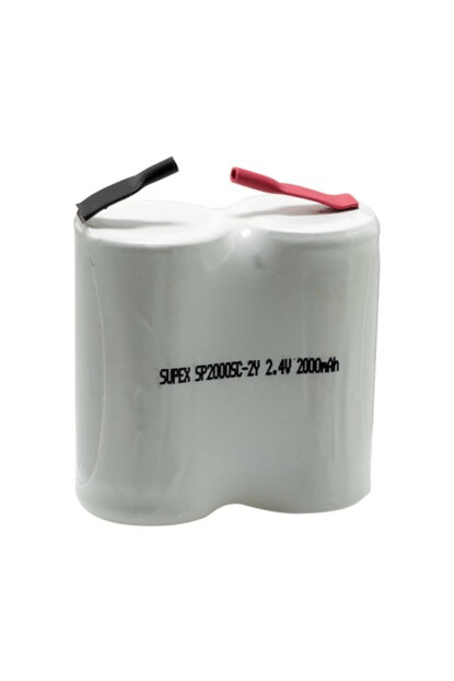 Supex SP2000SC-2Y 2.4 Volt 2000Mah 2 Li Yan Yana Süpürge Pili