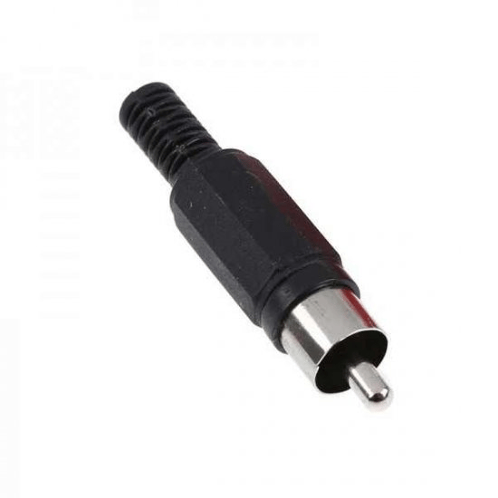 Swat F0021S Tos Rca Erkek Siyah Plastik Fiş