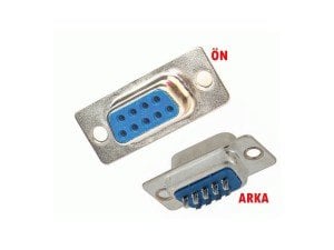 Swat F0114 9 Pin Lehim Tip Dişi D-Sub Konnektör