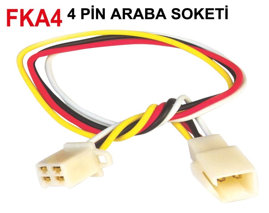 Swat FKA4 4 Pin Araba Soketi