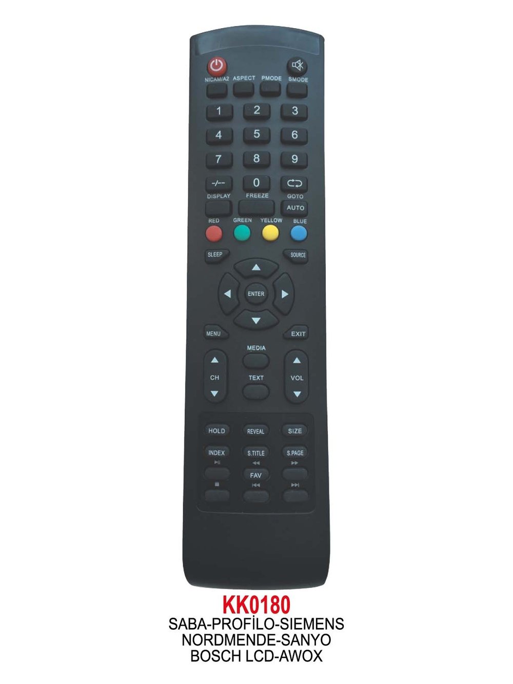 Swat KK0180 Nordmende-Profilo-Awox Lcd-Led Tv Kumandası