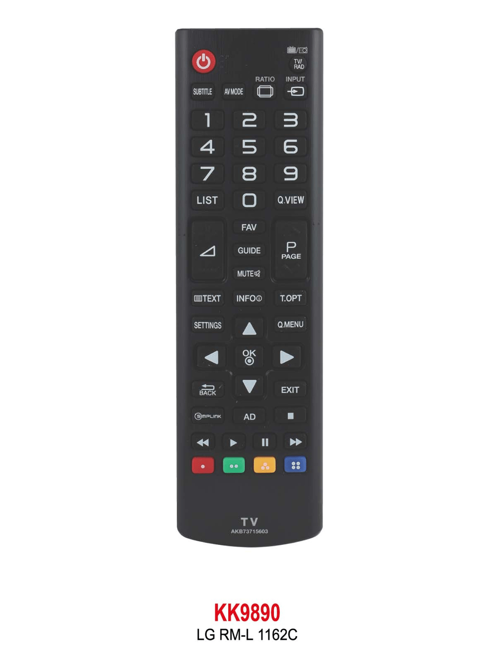 Swat KK9890 LG Smp Link Lcd/Led Tv Kumandası