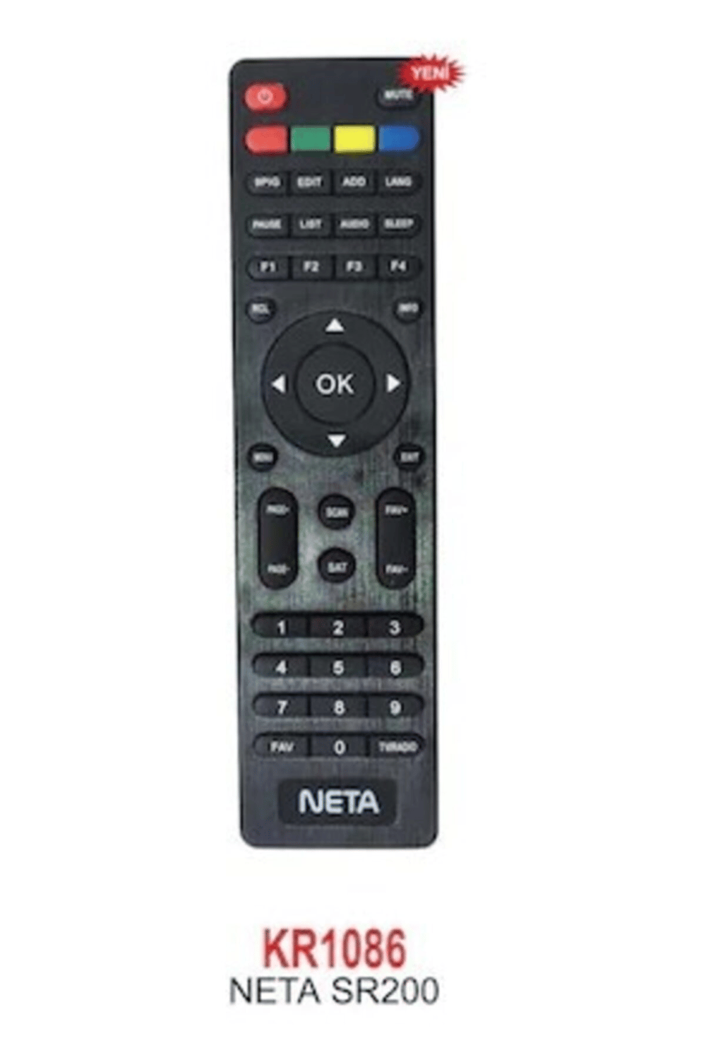 Swat KR1086 Neta SR200 Hd Uydu Kumandası