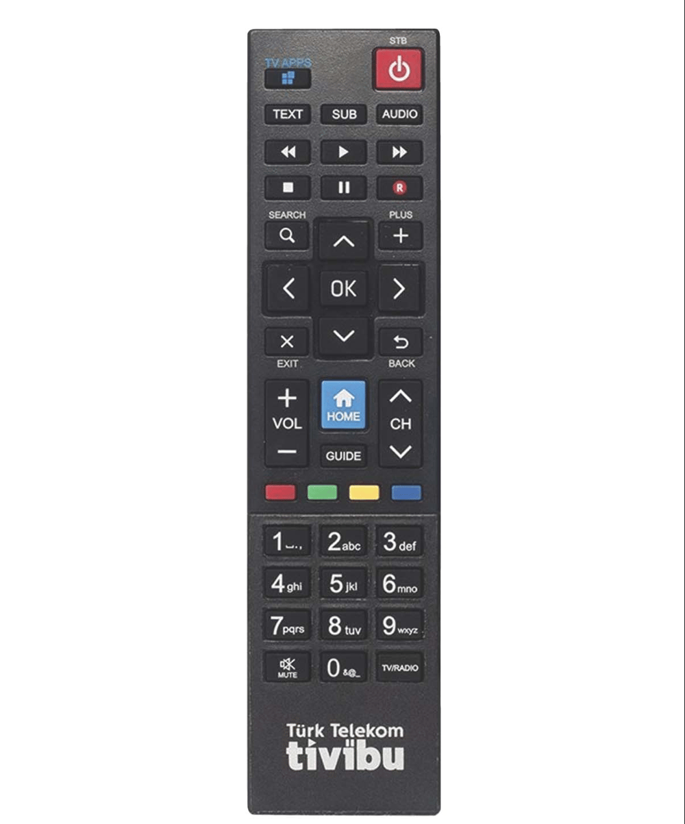 Swat KR8810 Tivibu Hd Home Tv Tuşlu Uydu Alıcı Kumandası