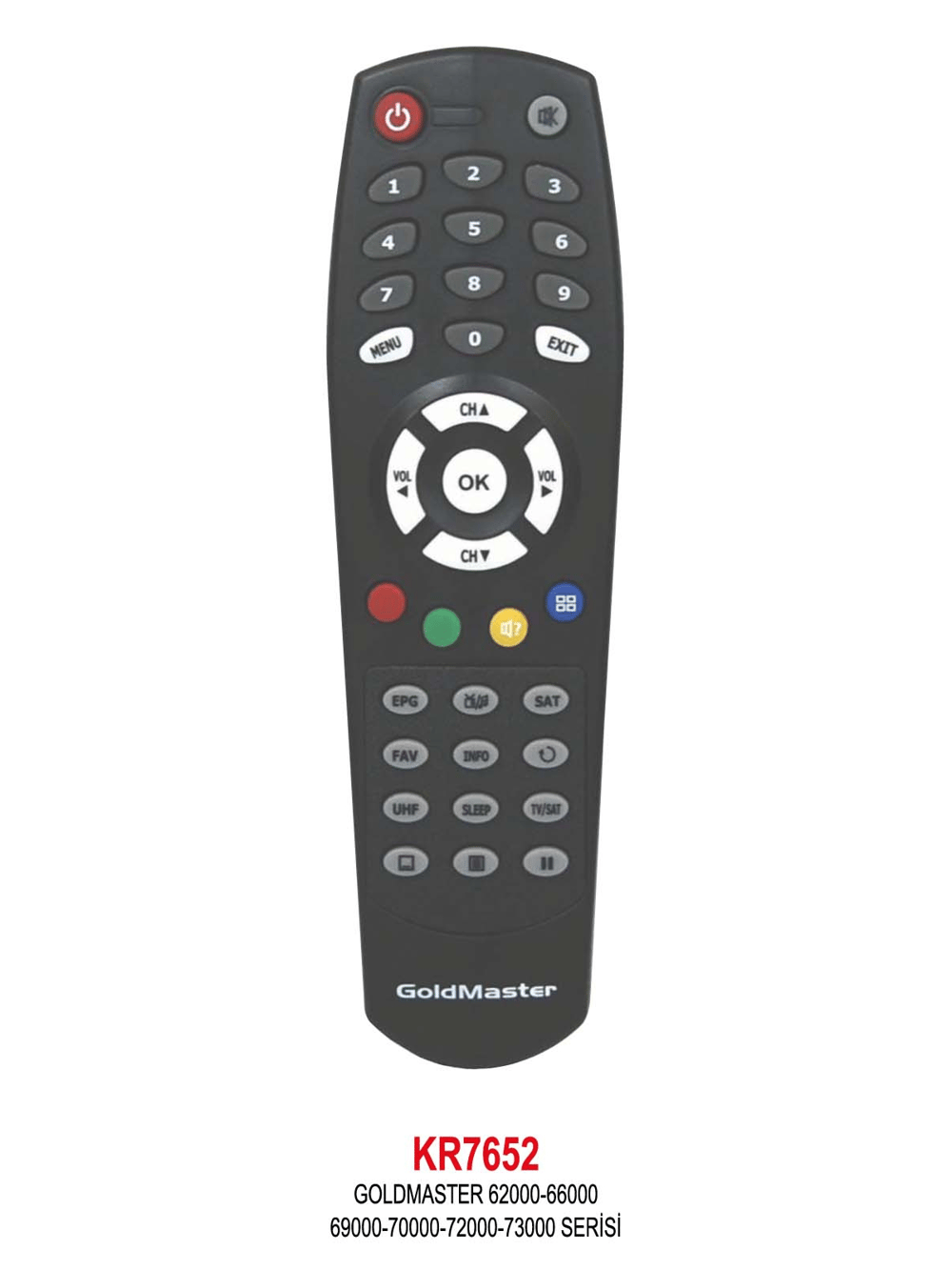 Swat UK7652 Goldmaster Uydu Kumandası