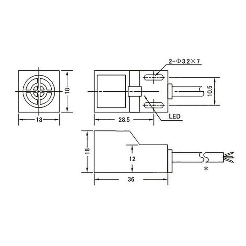 TRİO SN04-P2 10-30V 5mm PNP NC Endüktif Mesafe Sensörü