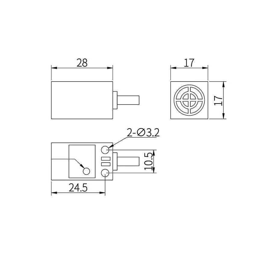 TRİO TL-Q5MC2 6-36V 5mm NPN NC Endüktif Mesafe Sensörü