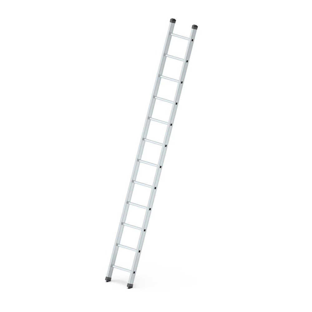 TRİO Tek Parça 3 Metre Alüminyum Merdiven