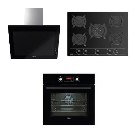 Teka Chef 10 Ankastre 3'Lü Set (Ocak + Fırın + Davlumbaz) - Ücretsiz Sevk
