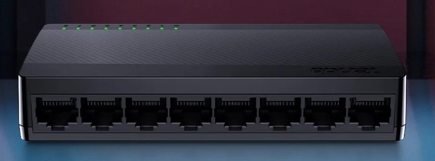 Tenda SG108M 8 Port 10/100/1000 Gigabit Switch