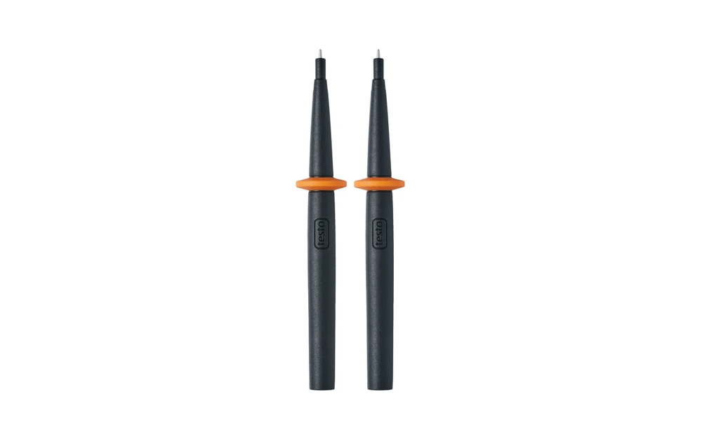 Testo 0590 0015 – Yedek Ölçüm Uçları 1 Set | CAT IV 600 V / CAT III 1000 V