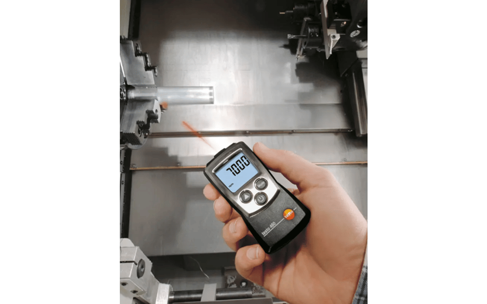 Testo 460 Takometre – Optik Devir (RPM) Ölçüm Cihazı | 0560 0460