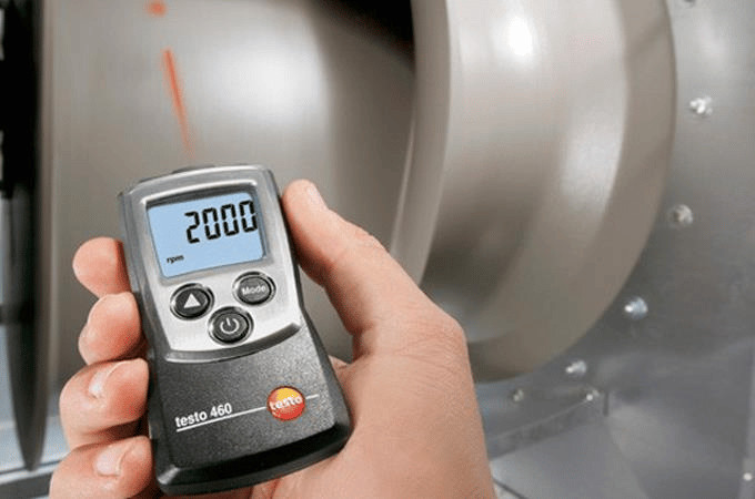 Testo 460 Takometre – Optik Devir (RPM) Ölçüm Cihazı | 0560 0460