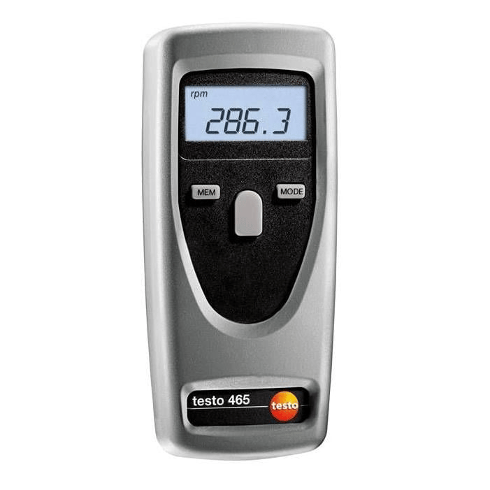 Testo 465 Takometre – Optik Devir (RPM) Ölçüm Cihazı | 0563 0465