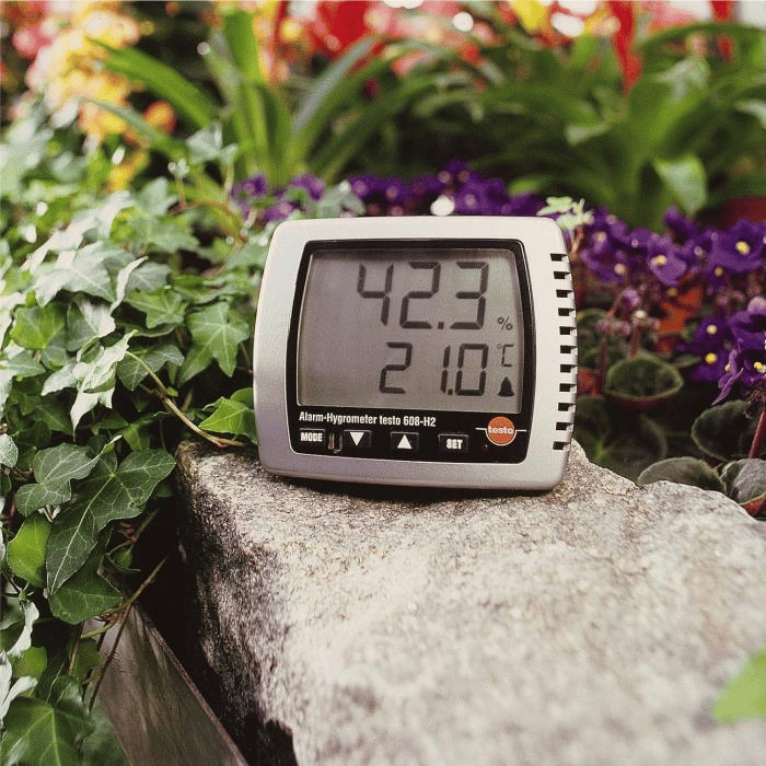 Testo 608-H2 (0560 6082) – Alarmlı Termohigrometre | Nem – Sıcaklık – Çiğ Noktası Ölçer