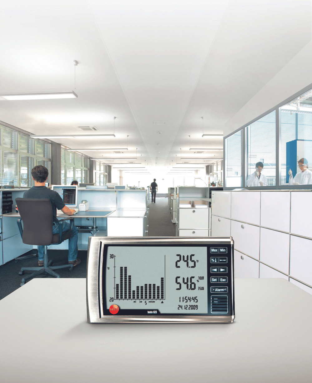 Testo 623 – Sıcaklık/Nem Ölçüm Cihazı | 0560 6230