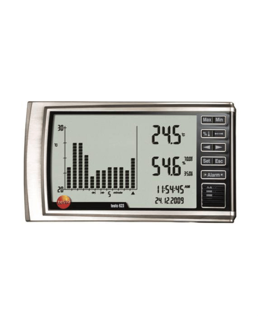 Testo 623 – Sıcaklık/Nem Ölçüm Cihazı | 0560 6230
