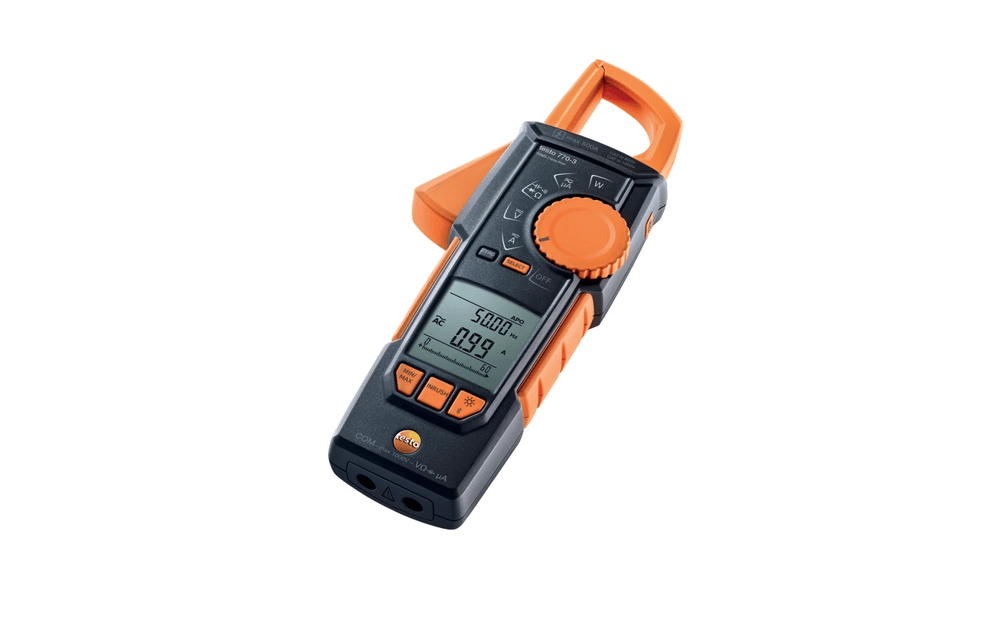Testo 770-3 Premium Set – Bluetooth® TRMS Pens Ampermetre Seti | Mikro Klips + Timsah Klips + TC Prob + Manyetik Tutucu | 0590 7703 03