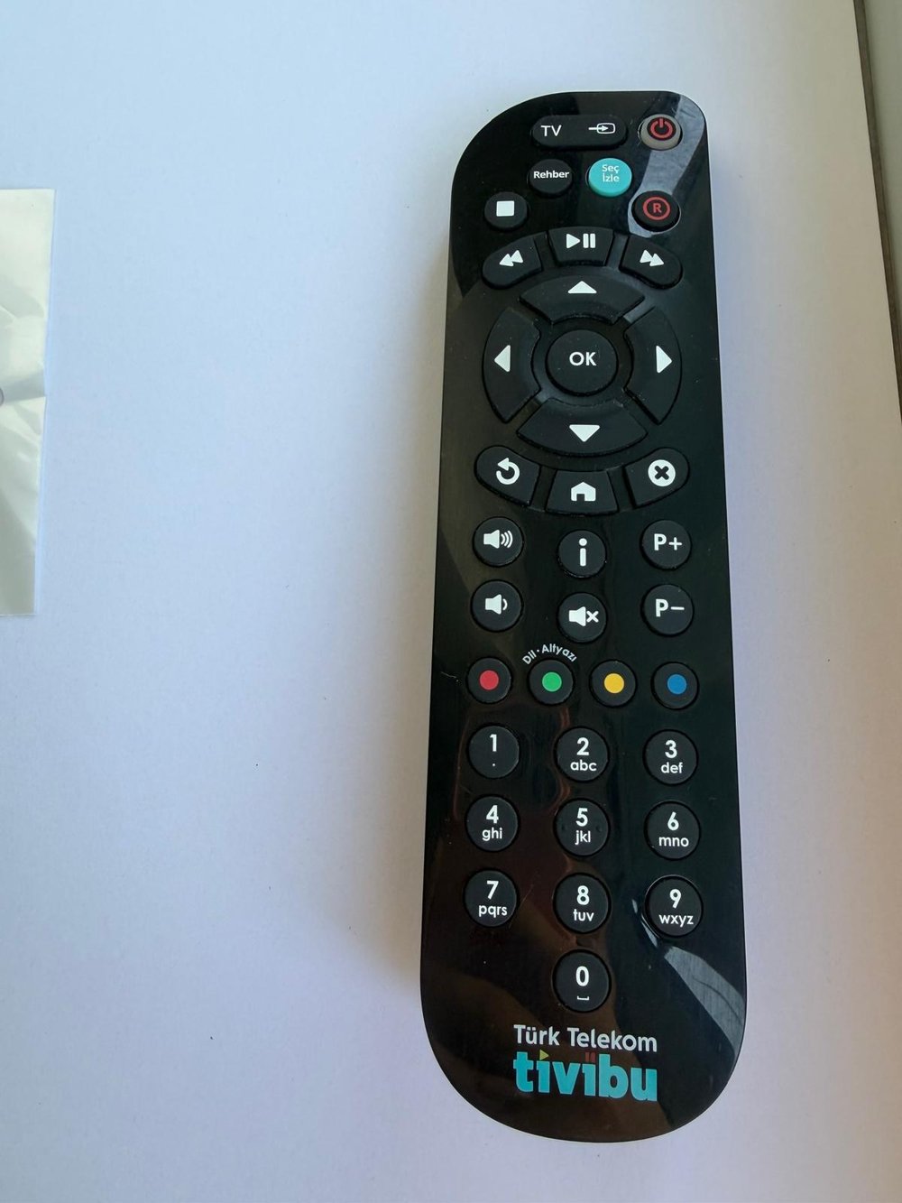 Tivibu 19860 HD Orijinal Türk Telekom Humax Uydu Kumandası