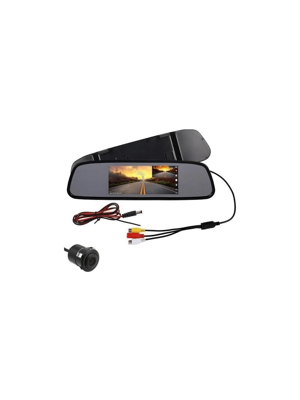 Twogo AH-404 Dual Lens Flaşlı DVR Super HD 1296P Araç içi Kamera