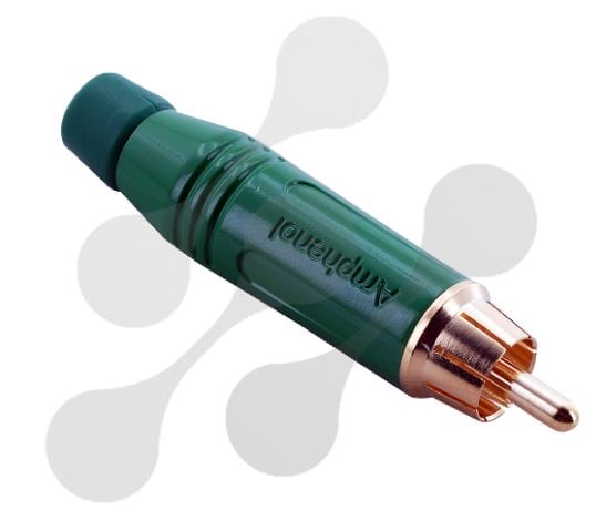Uptech ACPR-GRN Rca Erkek Yeşil Konnektör