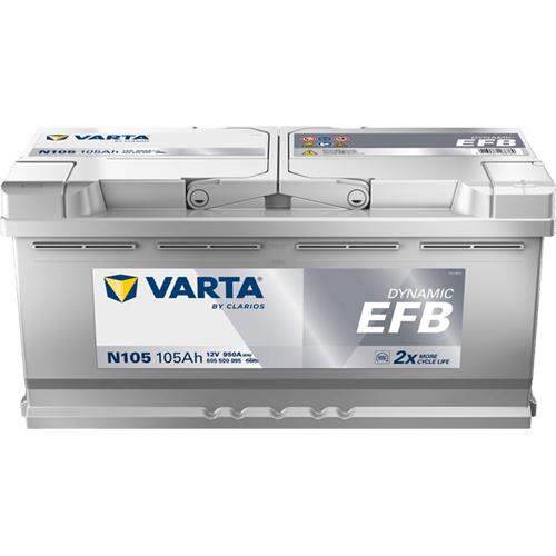 VARTA N105 BLUE DYNAMIC 12V 105AH EFB AKU