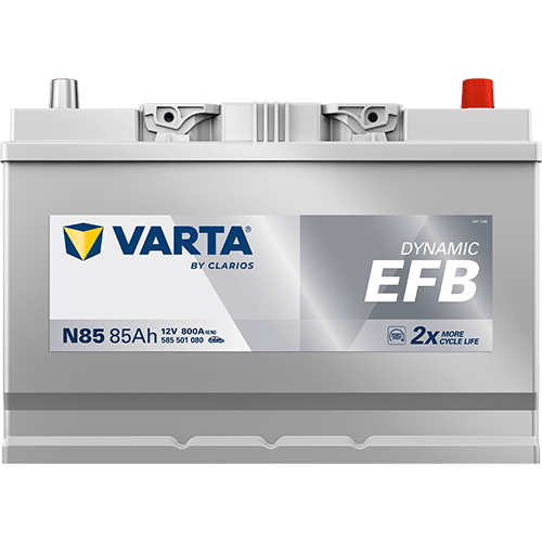 VARTA ProMotive EFB 12V 85Ah 800 CCA  Start-Stop Akü
