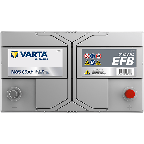 VARTA ProMotive EFB 12V 85Ah 800 CCA  Start-Stop Akü