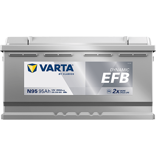 VARTA ProMotive EFB 12V 95Ah 850 CCA – Start-Stop Akü