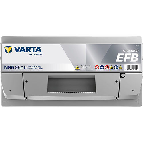 VARTA ProMotive EFB 12V 95Ah 850 CCA – Start-Stop Akü