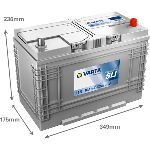 VARTA ProMotive SLI 12V 110Ah 680 A – Ağır Ticari Akü | I18